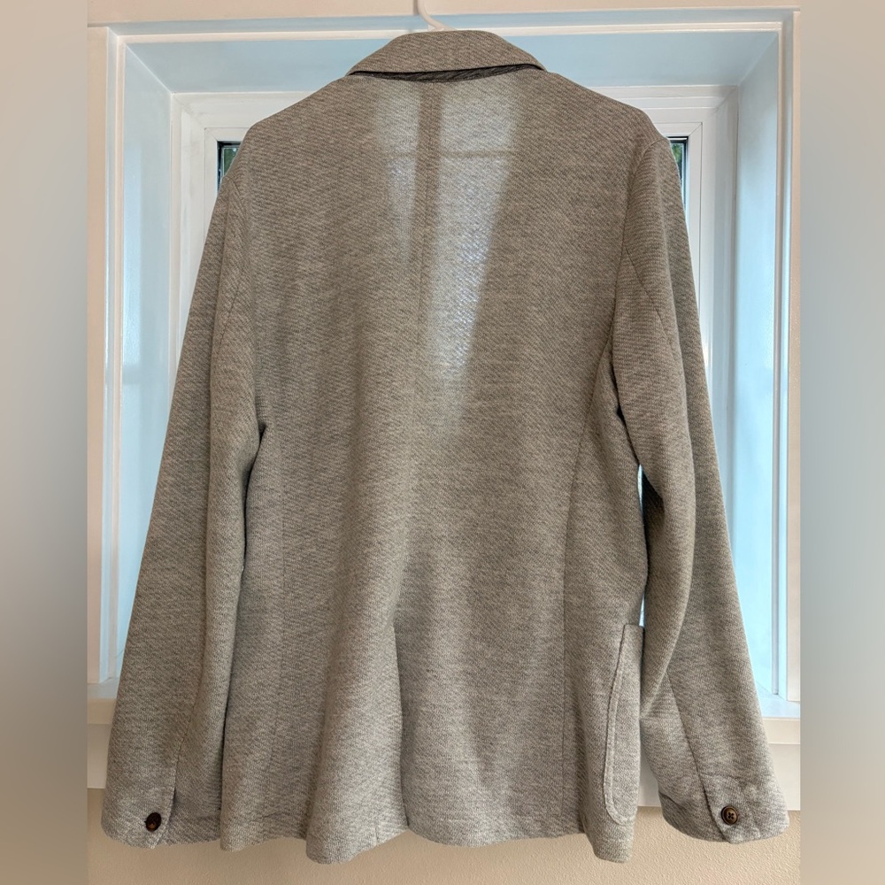 Faherty Inlet Knit Blazer - Gray - Medium - image 2